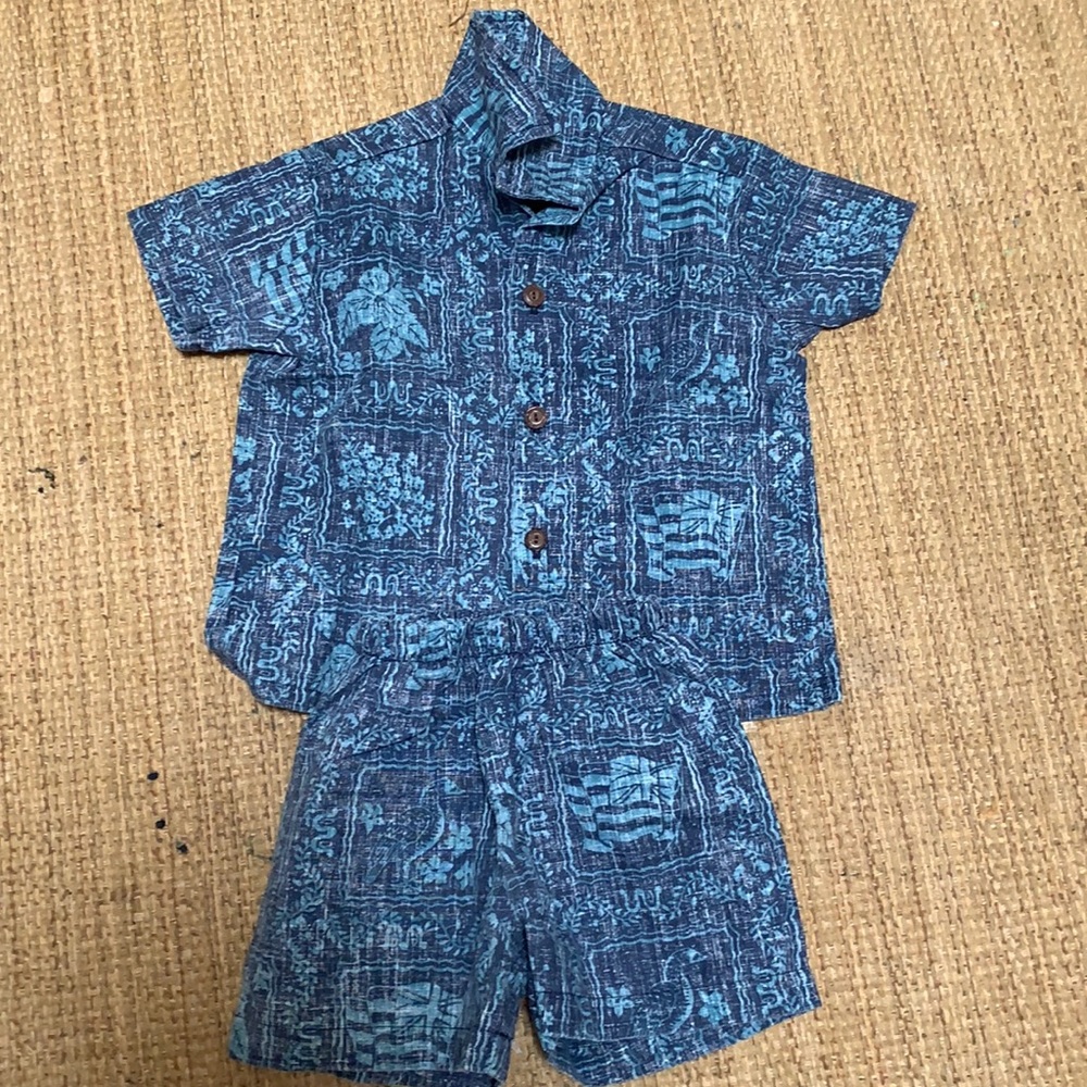 Reyn Spooner Toddler Cabana Set